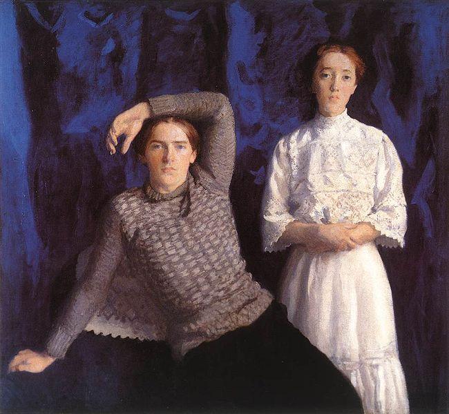 Karoly Ferenczy Dupla portre